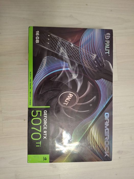 Видеокарта Palit GeForce RTX 5070 Ti GameRock