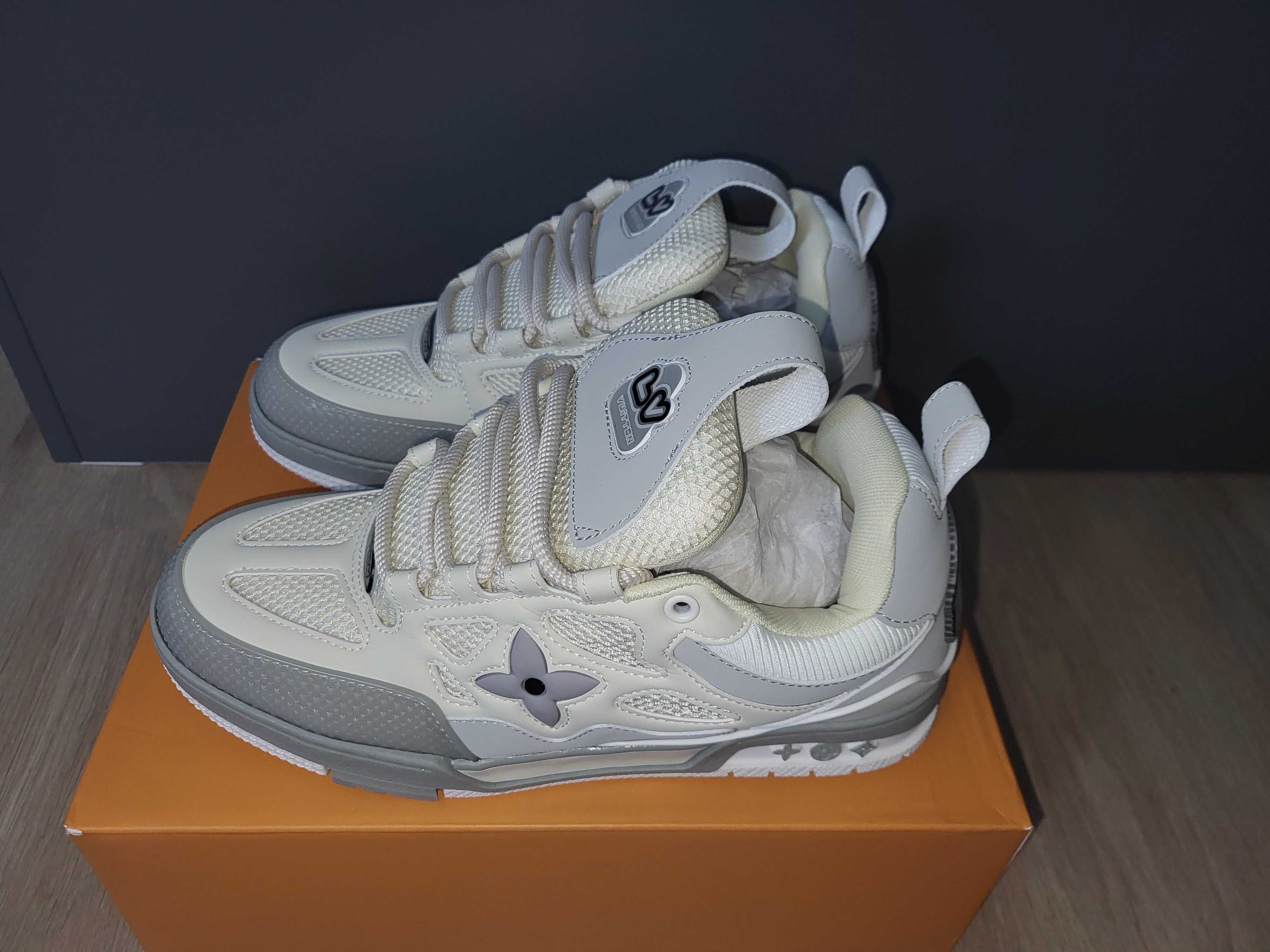 Louis vuitton skate grey