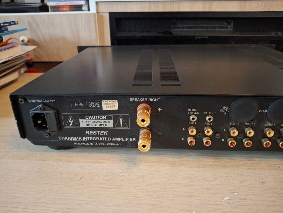 Restek Charisma amplificator High End Mage in Germany!