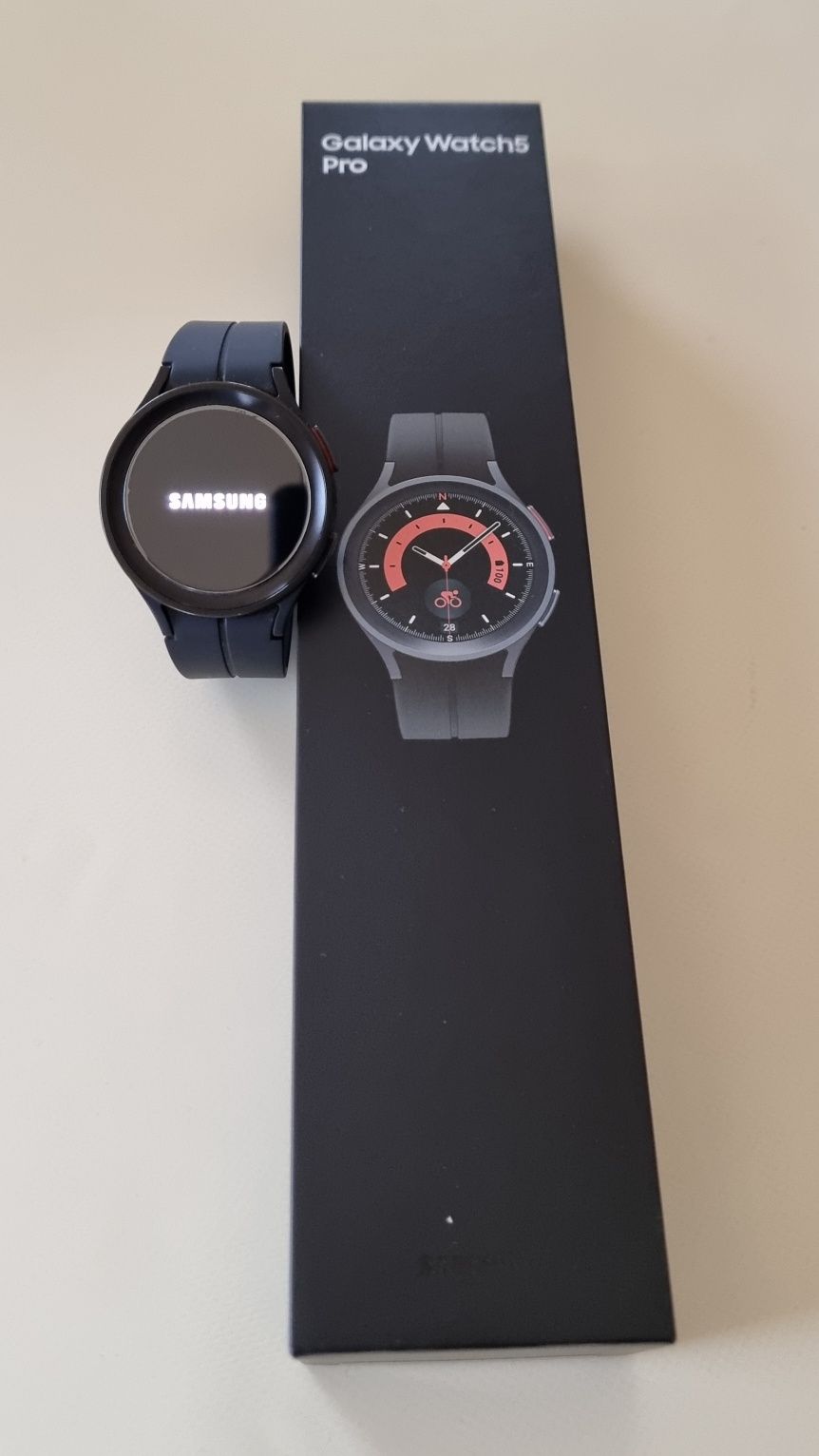 Ceas Samsung Watch5 PRO LTE, black Titanium