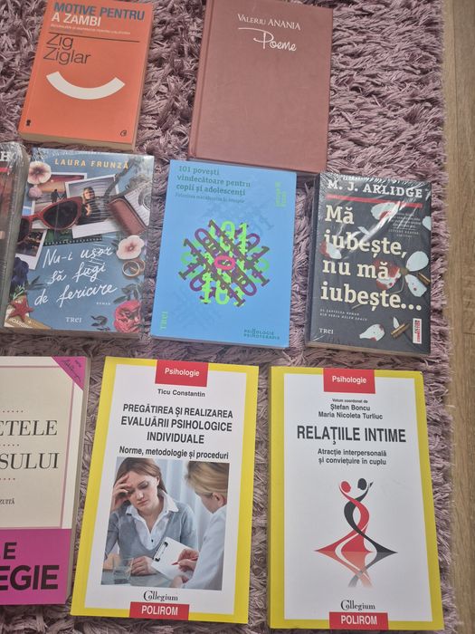 Carti de citit . Noi. Psihologie.  Romane