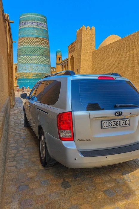 Такси в горы Kia Carnival и по Узб
