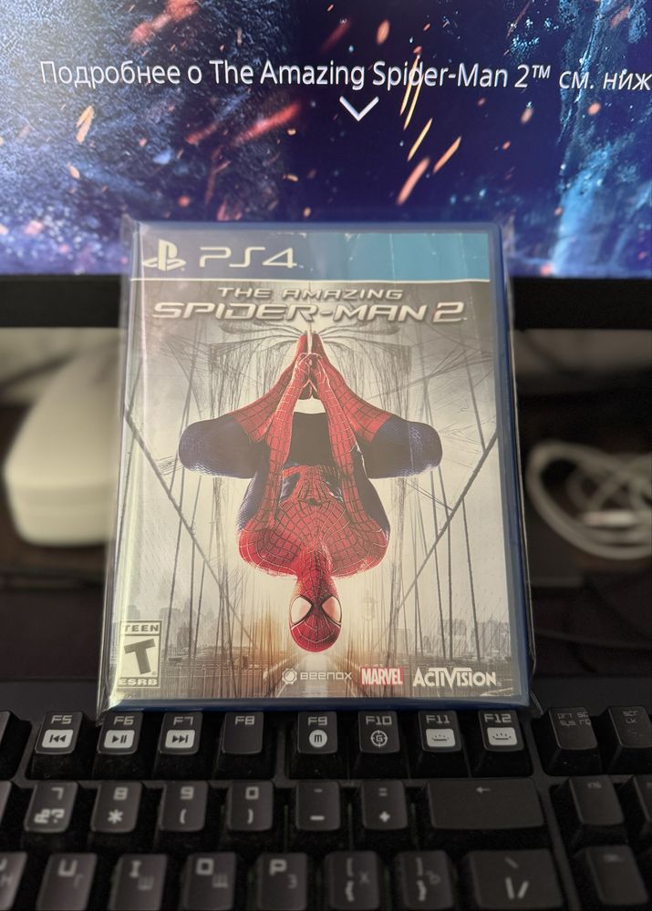 Диск на Playstation 4 The Amazing Spider Man 2