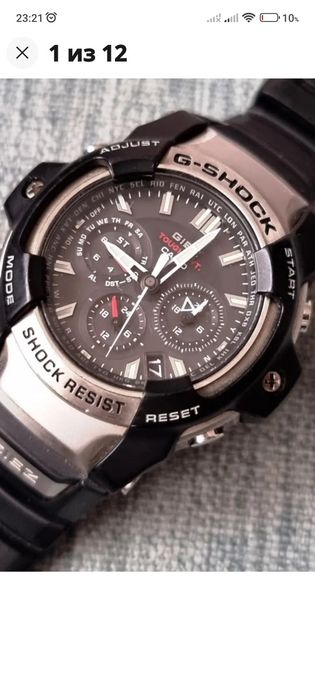 Редкие Casio G-shock Giez на солнечной батарее.