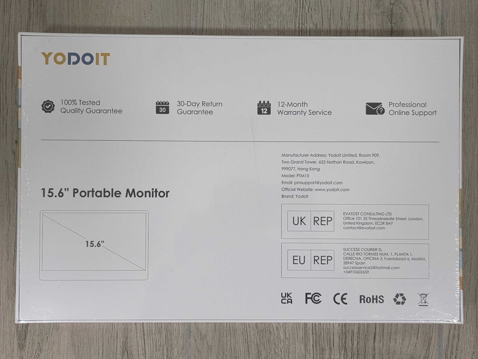 Monitor portabil YoDoIt 15.6" - Sigilat - KLI Amanet