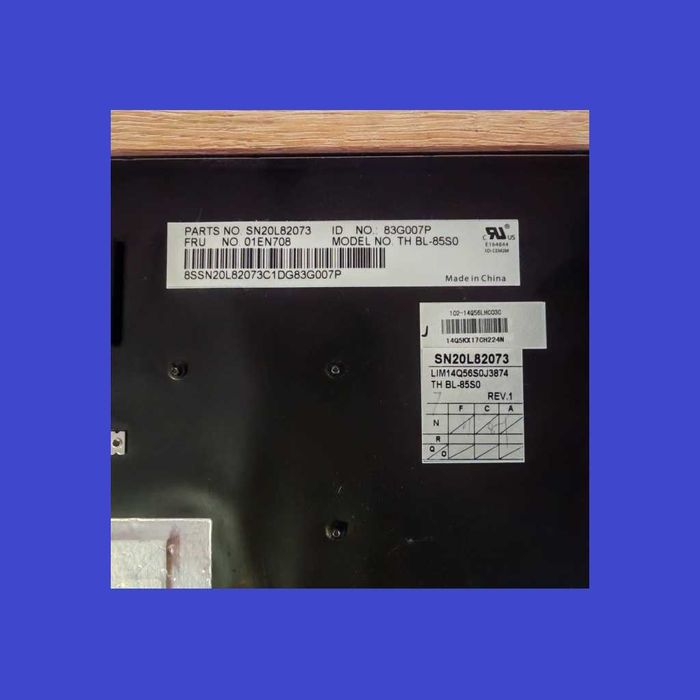 Tastatura Lenovo Yhinkpad T460S, T470S - testata, perfect functionala