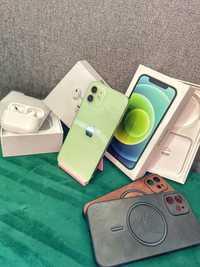 Iphone 12 green 64gb impecabil la cutie