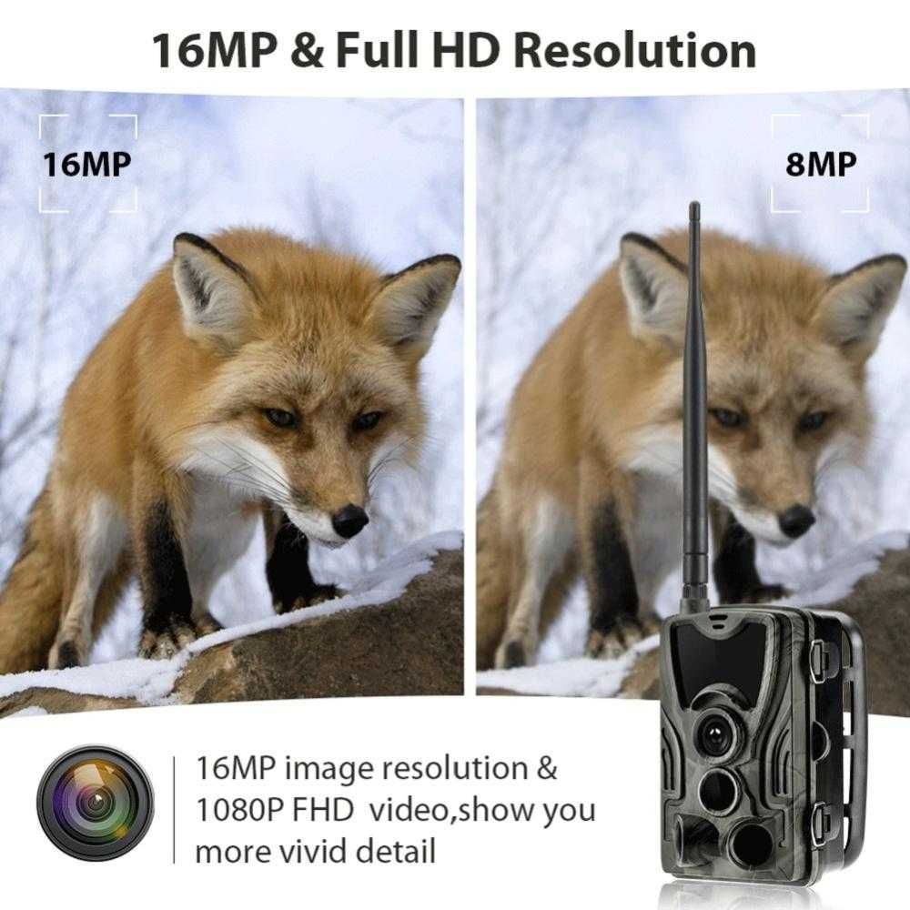 Нови Ловна камера 20MP Suntek HC 801M 700M 300M Ip66 1080P 120 градуса