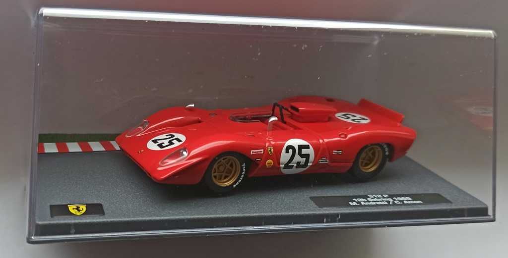 Macheta Ferrari 312P 2nd Sebring 1969 - Bburago/Altaya 1/43