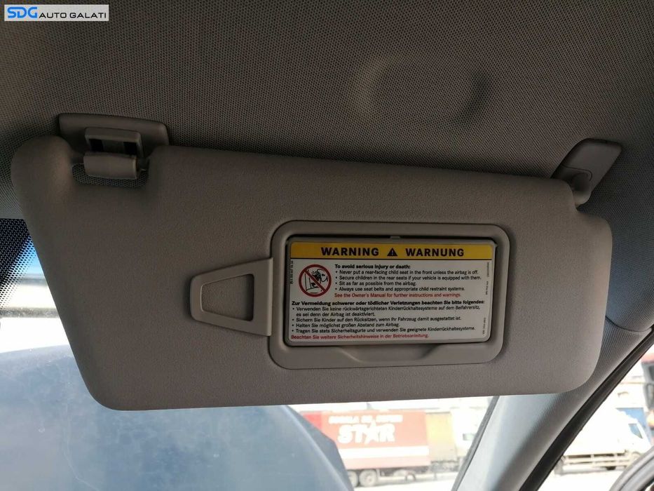 Parasolar Dreapta Pasager Mercedes W245 Clasa B Class 2005 - 2012