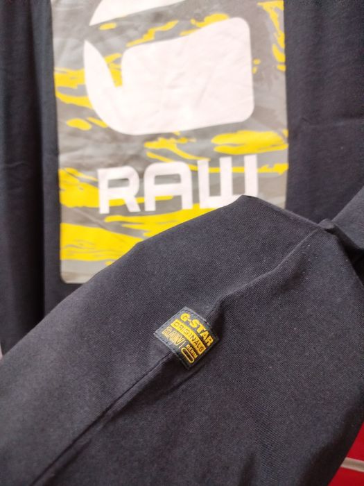 Оригинална мъжка тениска G-Star Raw Camo Box XXL нова черна 2XL