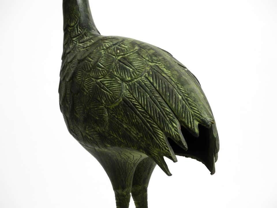 Английски бронзови птици- жерави от 1940 г.