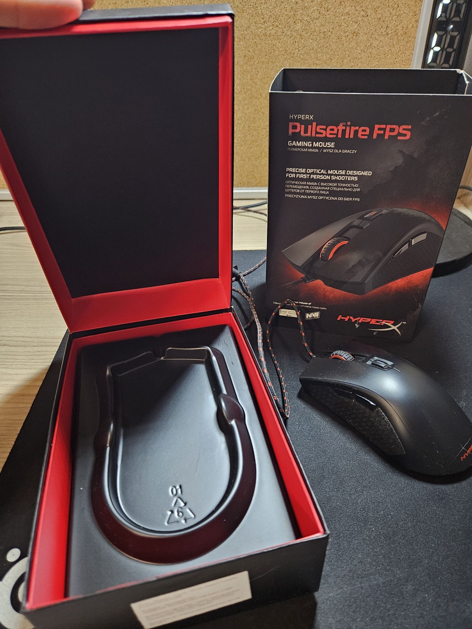 Игровая мышка HyperX pulsefire FPS