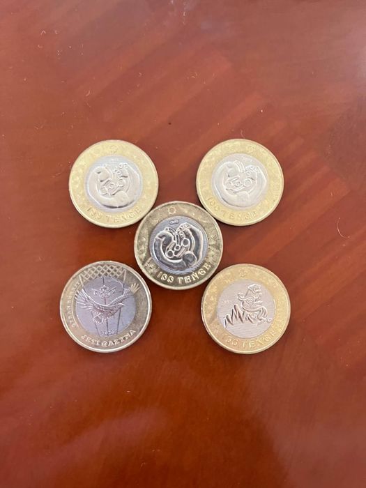 Коллекционные монеты 100 тенге