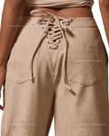 Pantaloni din imitatie de piele