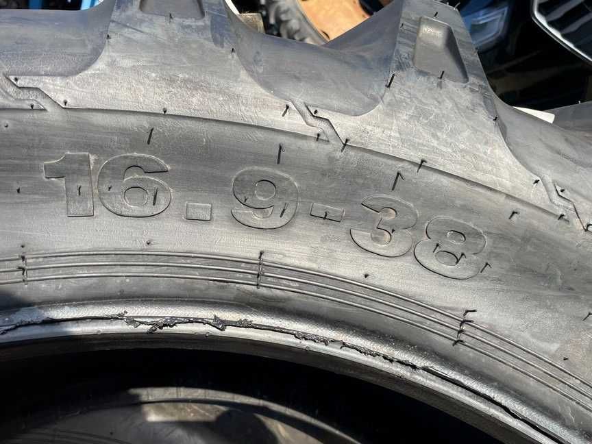 16.9-38 cu 14 pliuri cauciucuri noi marca OZKA pentru TRACTOR spate
