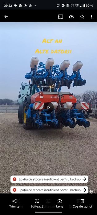 Semănătoare Monosem Rabatabila