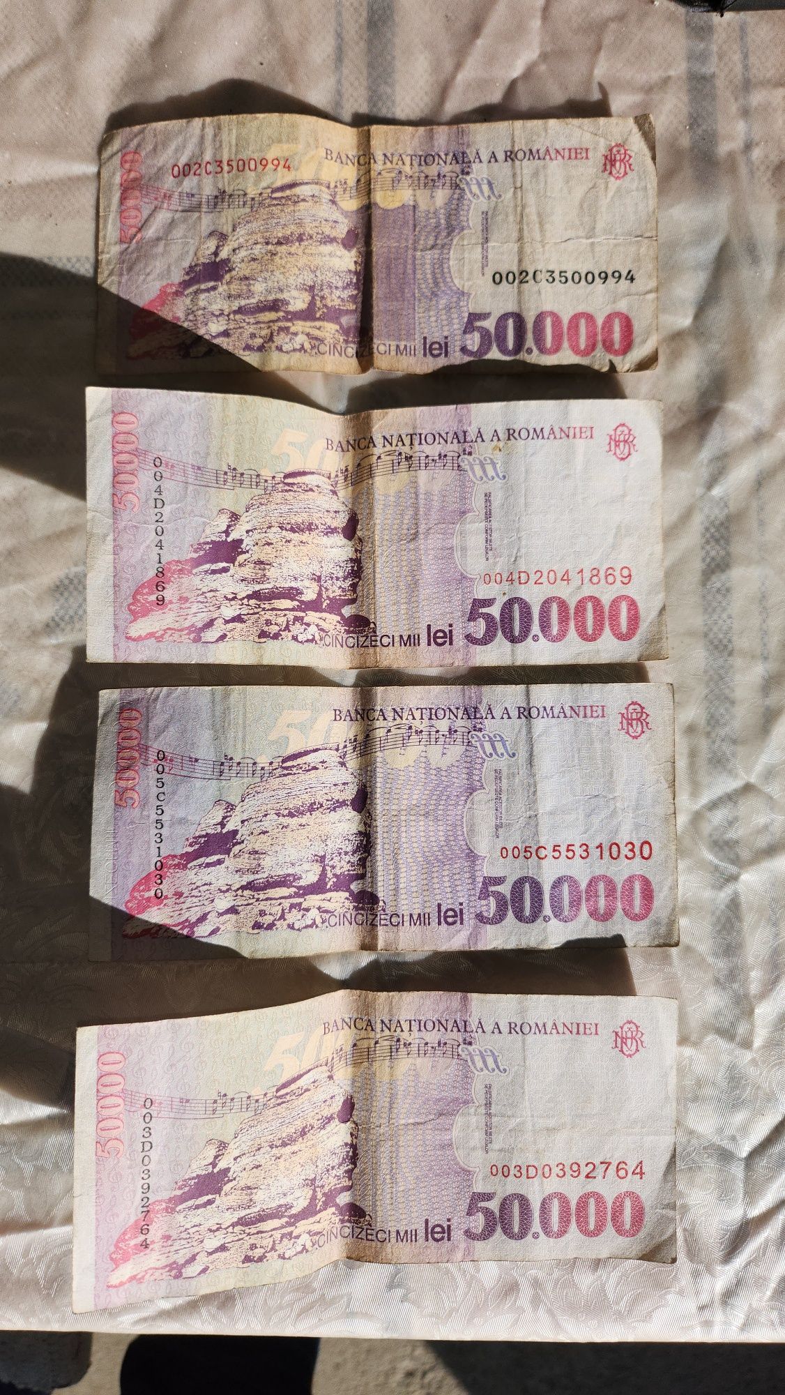 Bancnote 50.000 lei