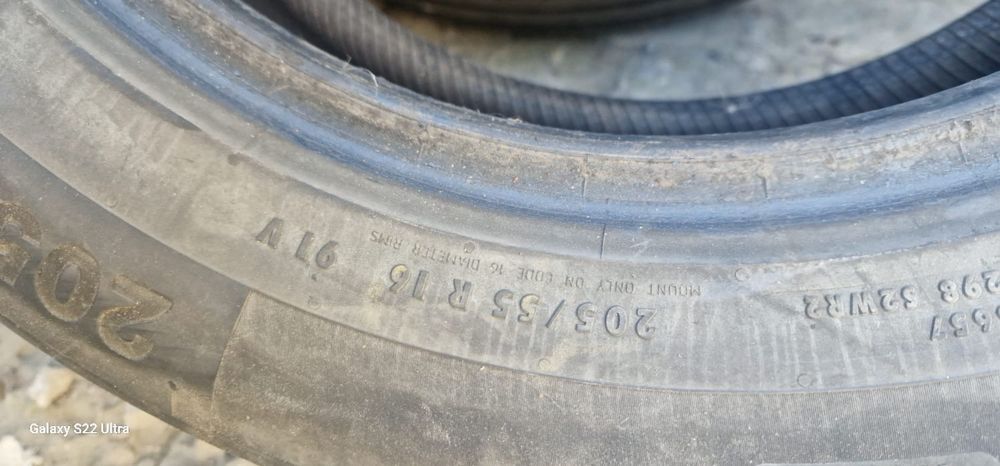 Vand 4 anvelope Michelini/Continental205/55/16