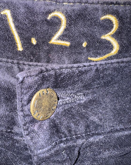 Panraloni cartifea de bumbac 123, marime XS