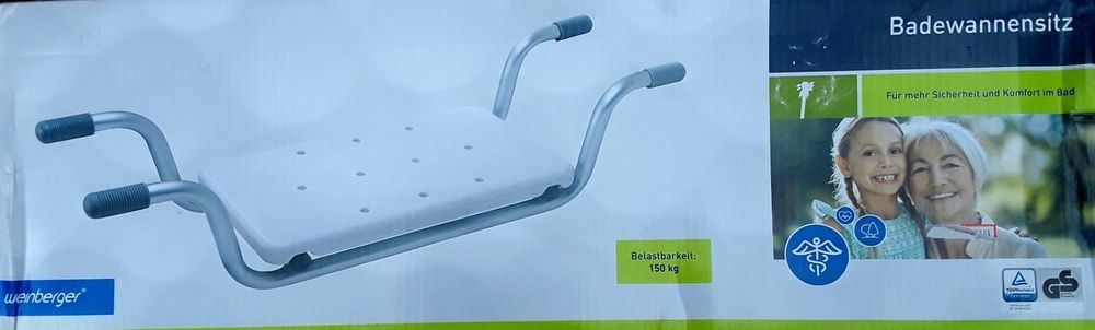 BANCĂ pentru CADĂ Baie Rezistență maximă 150 Kg NOUĂ (Germania) 90 Lei