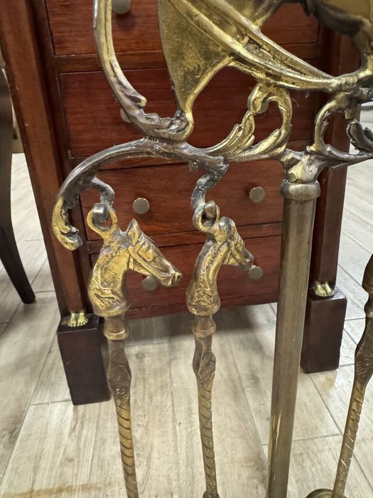 Set ustensile semineu din bronz