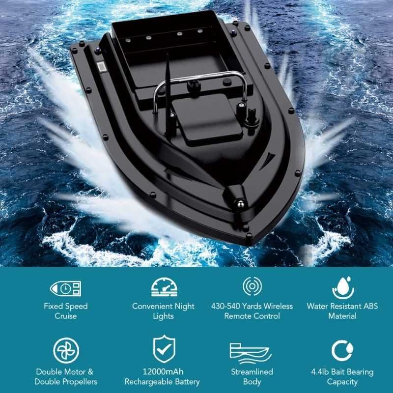 Лодка за захранка с автопилот D16