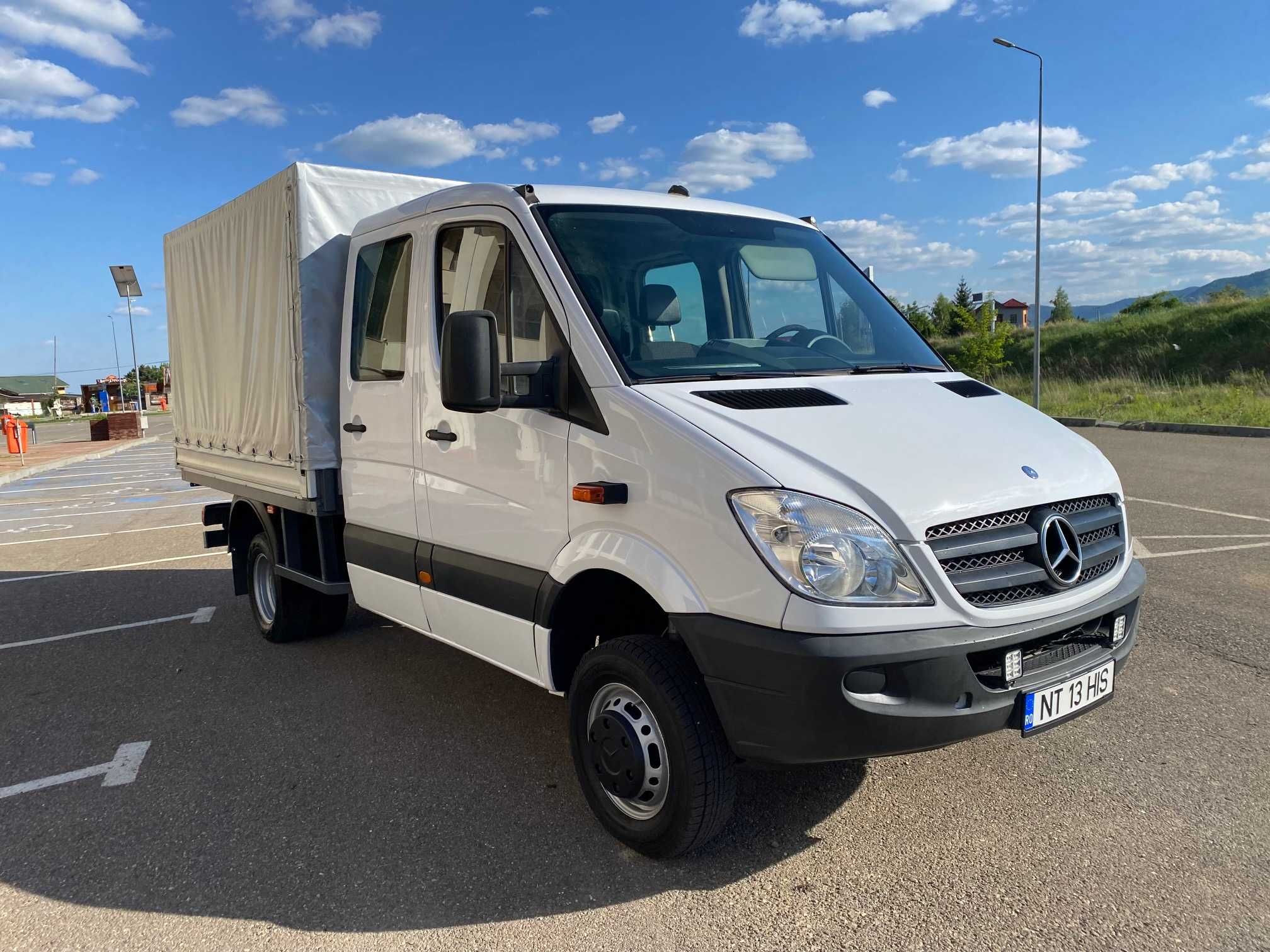 Mercedes Sprinter 4x4/ DOKA 518 CDI/ 5 Tone/ Permis cat B/Punte dubla