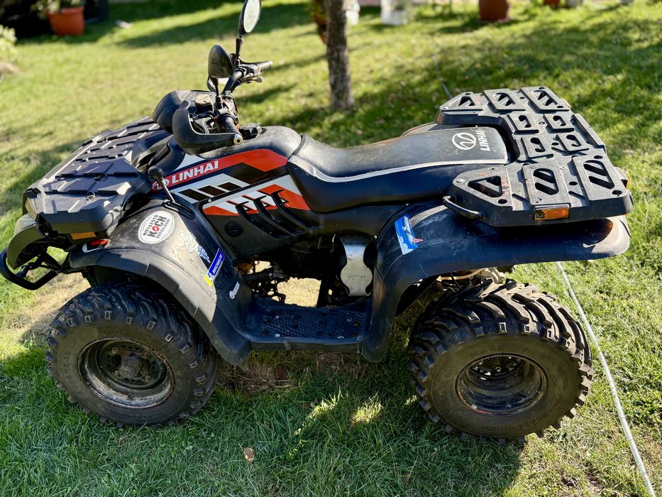 ATV Linhai Aniversary 300cc – 4x4, troliu, acte în regulă