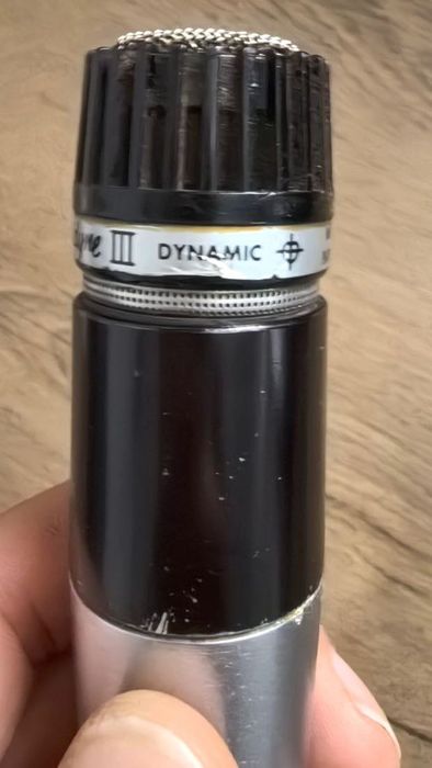 Shure 545 Unidyne III Patent Pending anii 60 microfon vintage