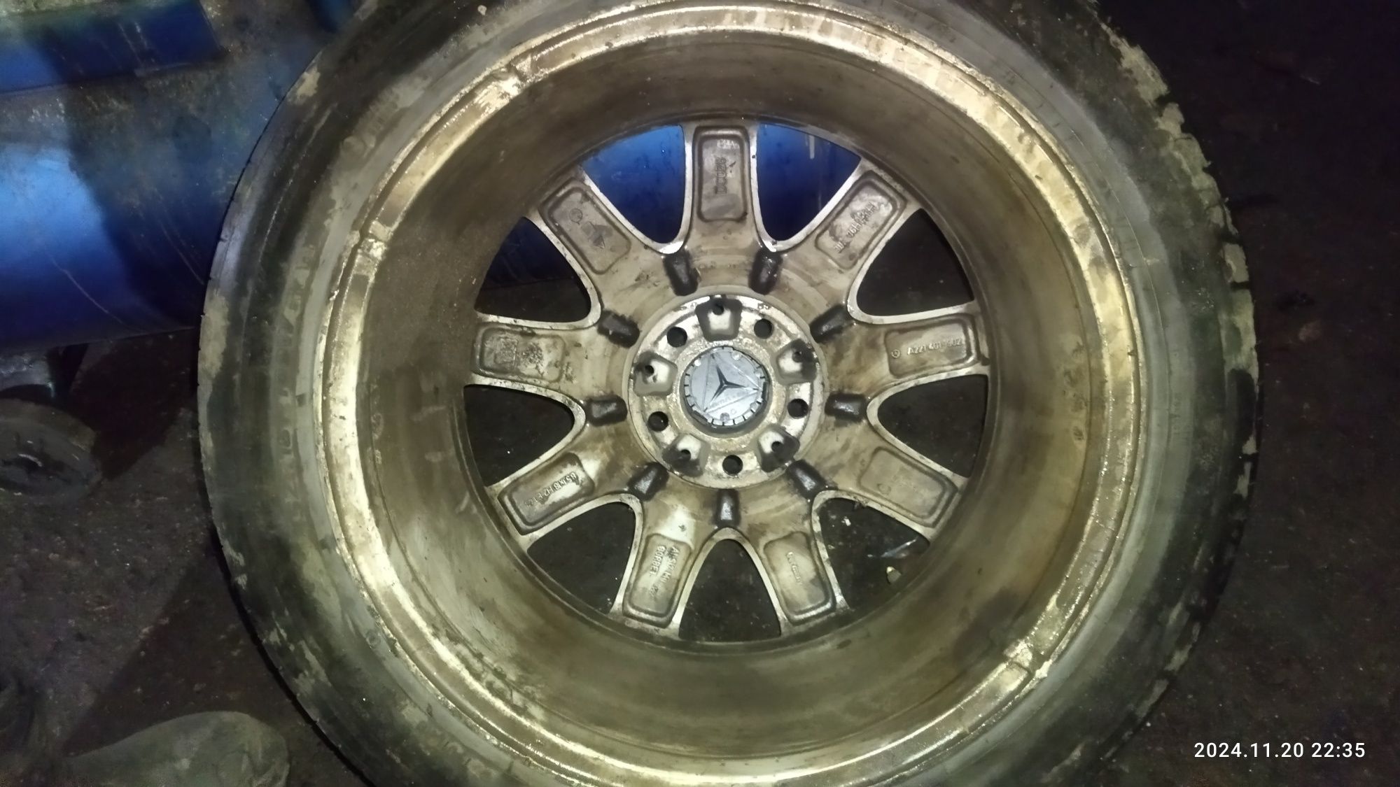 Диск Мерседес W140 5x112 R18 оригинал