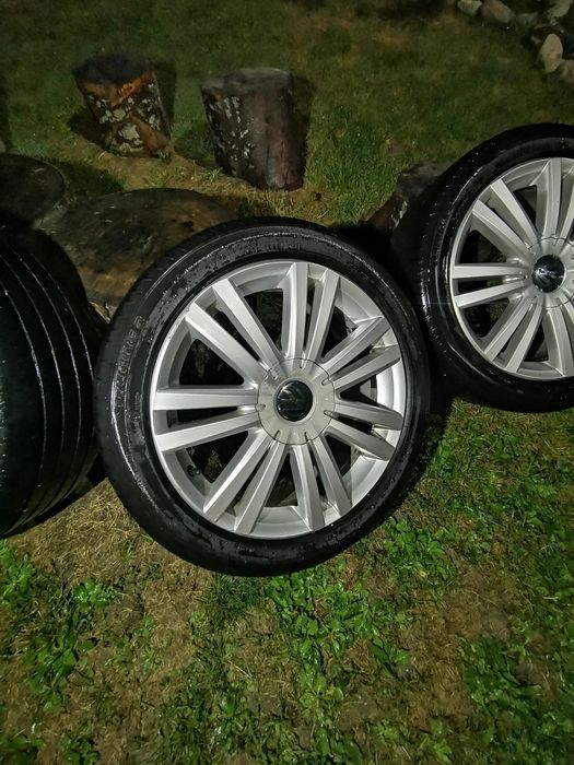Jante aliaj r17  VW cu cauciucuri vara Hankook   225/45/r17