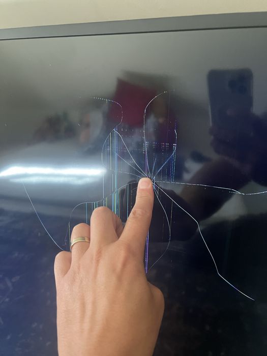 Samsung TV UE49NU7102K pentru piese, display deteriorat