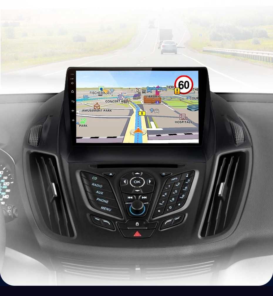 Navigatie Ford Kuga 2 2013-2016 Ford Escape 13-16 Android 12 1GB RAM