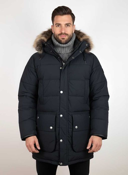 Barbour Baffle Parka - Оригинално мъжко зимно яке / парка размер M-L