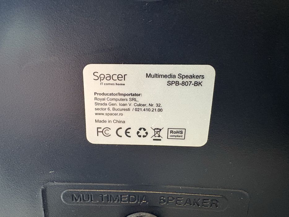 De Vanzare BOXE SPACER 2.1 RMS 11W