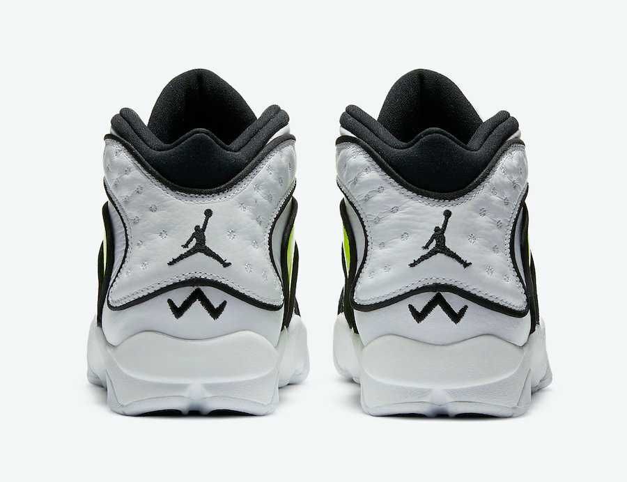 Nike Air Jordan OG White Volt Black номер 44.5 Оригинал Код 5522