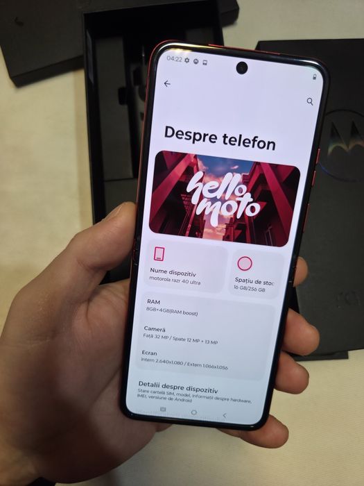Vând Motorola Razr 40 Ultra 256 GB