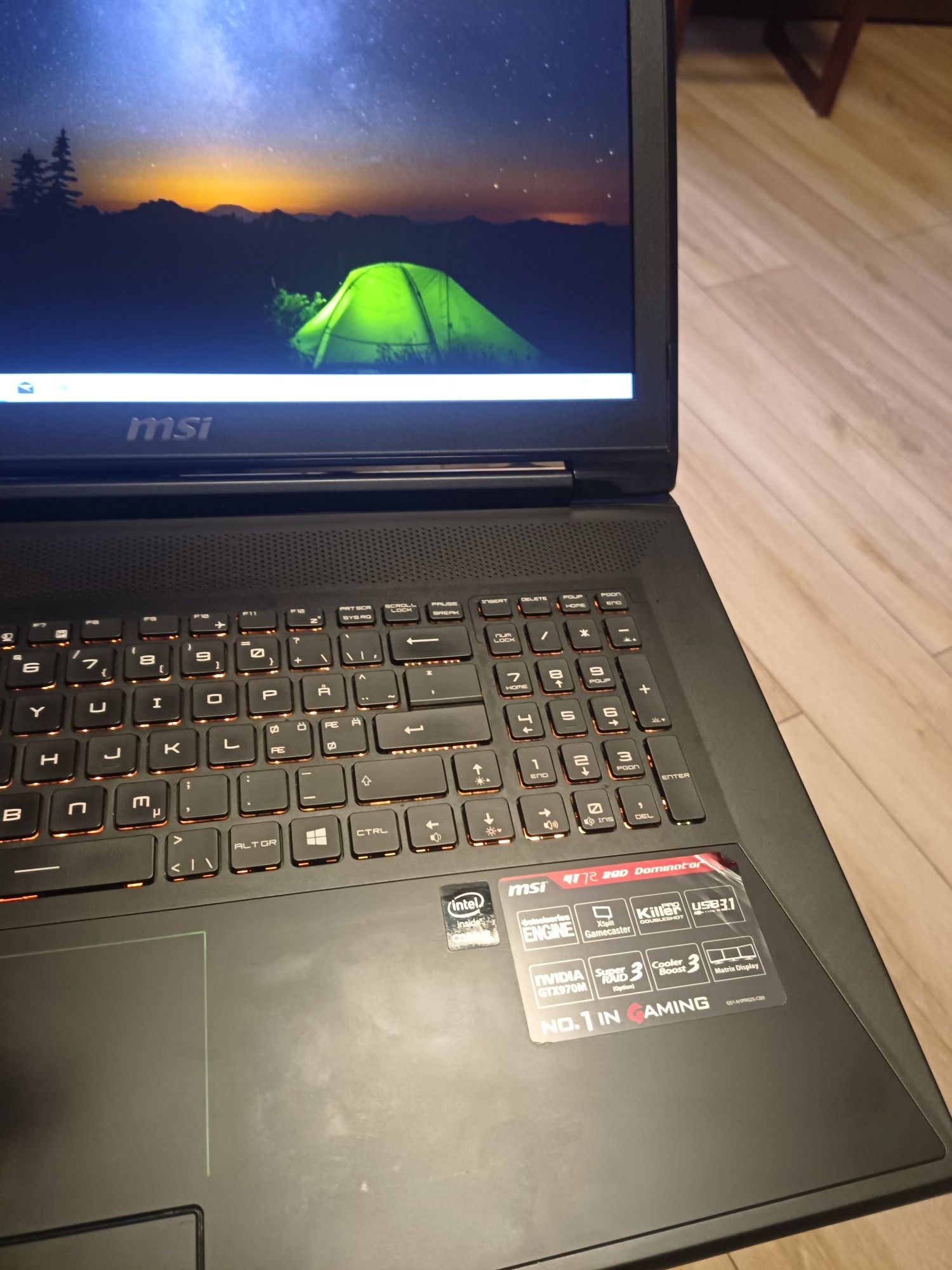 Vând leptop MSI gt72 2qd