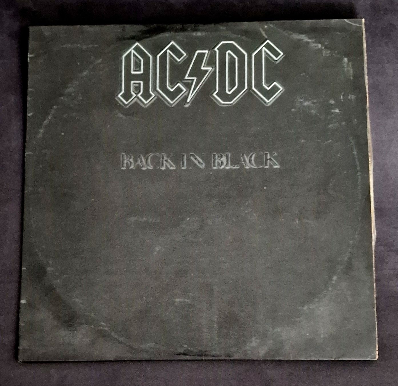 Vinyl vinil AC/DC Back In Black - Atlantic India LP 1980