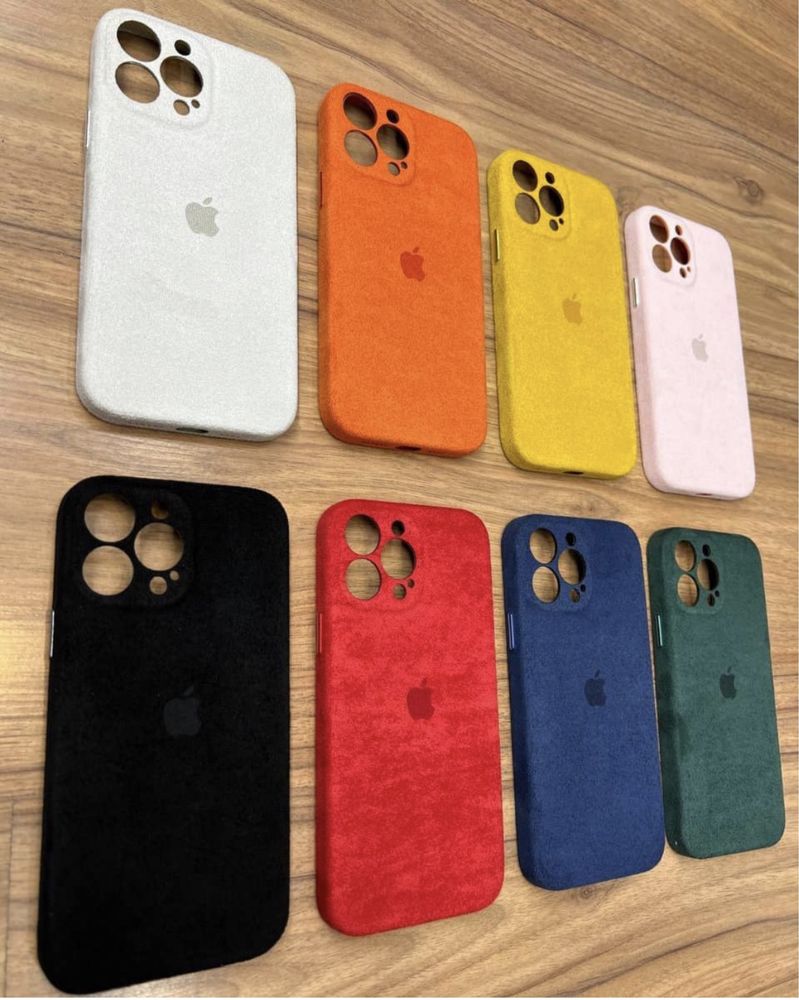 Alcantara case iPhone 13 | 13 Pro | 13 Pro Max  Алкантара