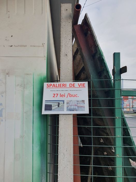 SPALIERI vie / Stalpi beton / gard beton / stenepi /