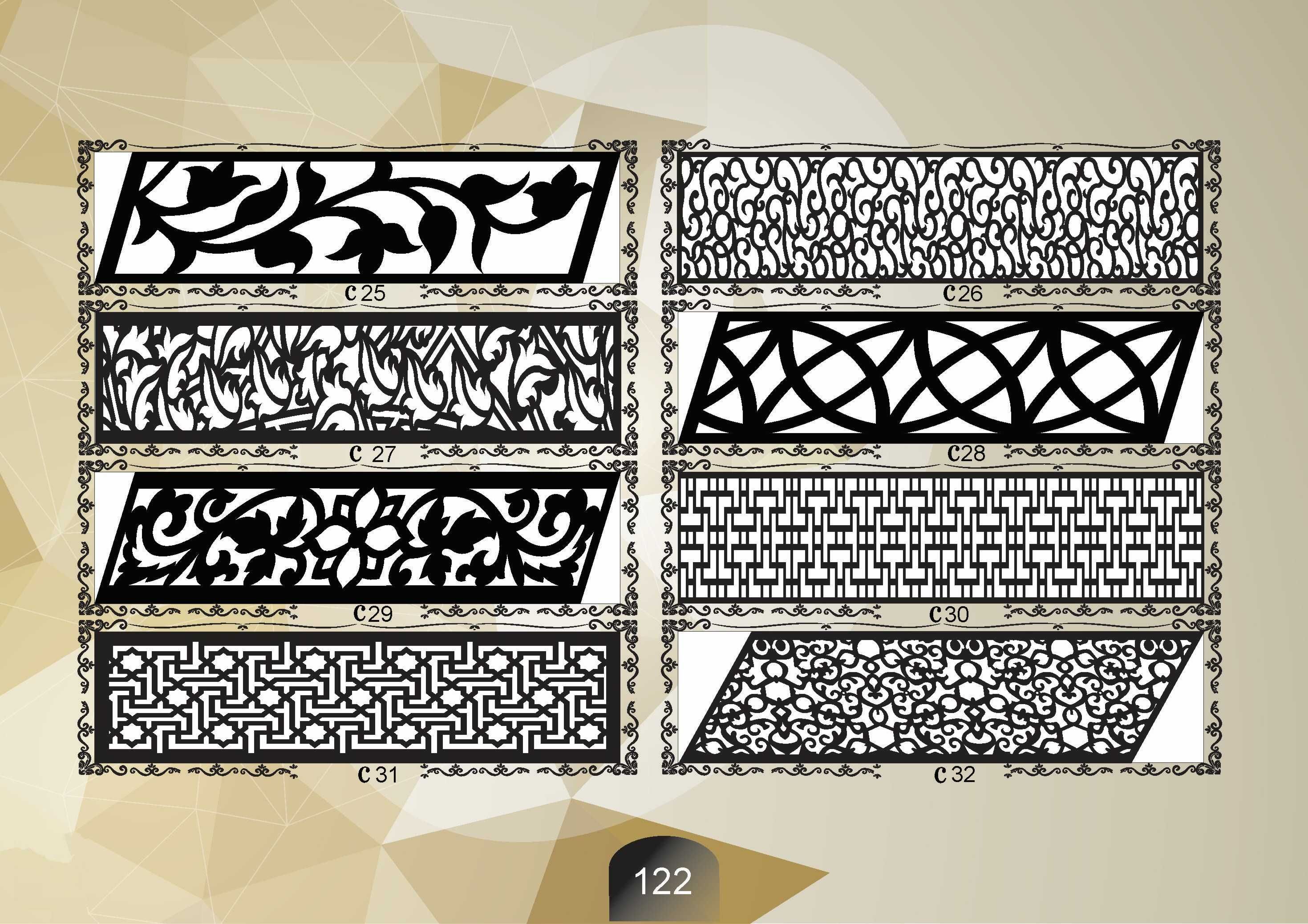 Desene Vectoriale Pentru Utilaje CNC Format DXF