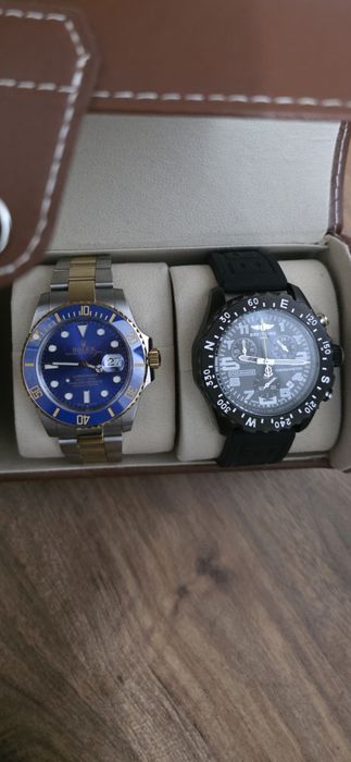 Rolex bluesy Breitling Endurance pro