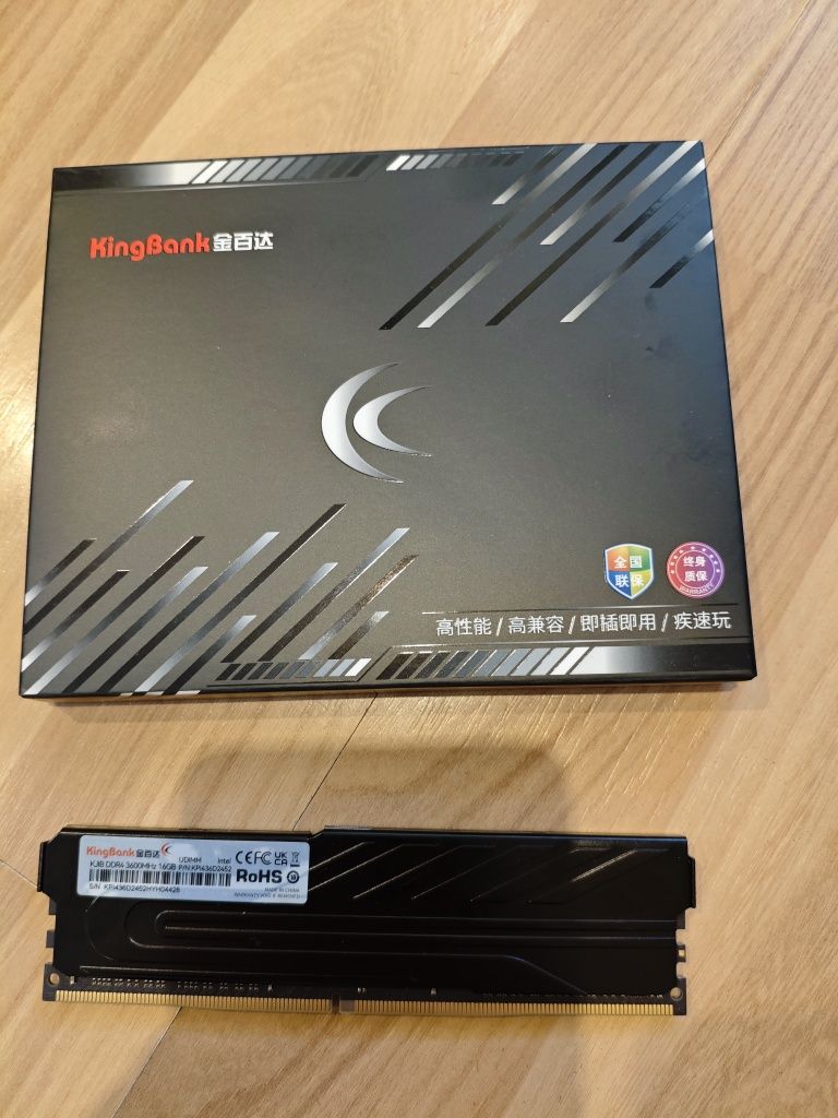 Оперативная память KingBank DDR4 3600Mhz 32GB UDIMM