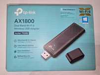 Безжичен адаптер TP-Link Archer TX20U, USB, Двулентов, AX1800