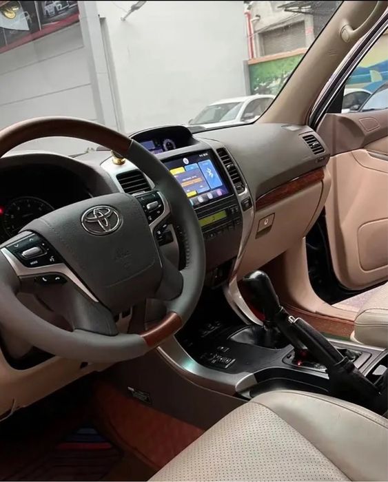 Руль в дереве на Toyota Prado 120 Прадо 150 land cruiser 200