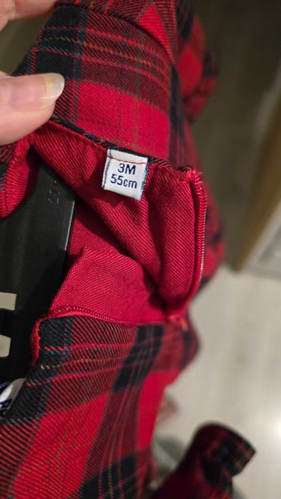 Rochie Primigino, (NOUA cu eticheta)de Craciun ptr bebelusi fetita