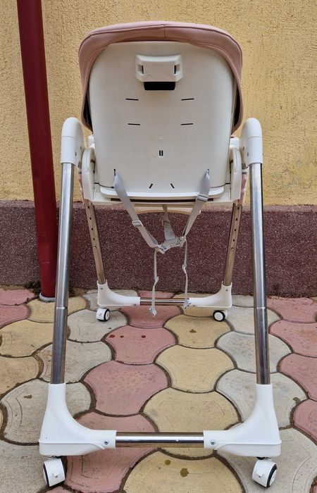 Scaun de masă cu roti -  Pepita Milu #roz