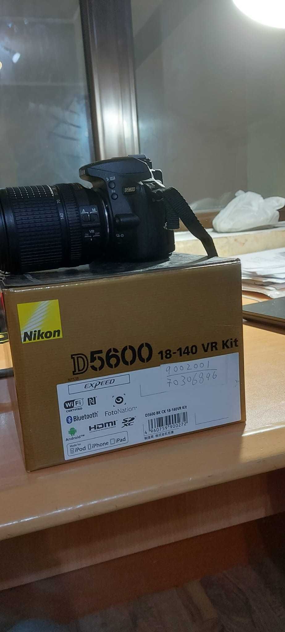 камера, Nikon D5600 , Со всеми расходными материалами